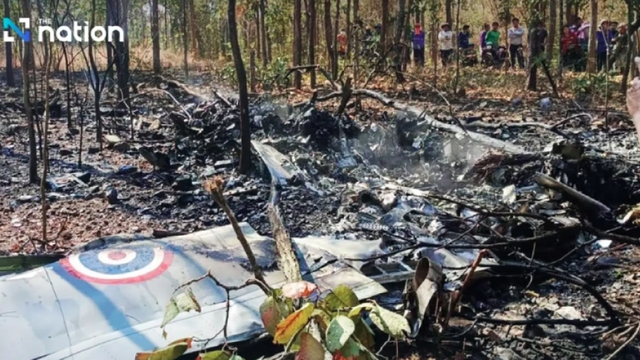 Rơi máy bay huấn luyện quân sự tại Thái Lan, 2 phi công thiệt mạng