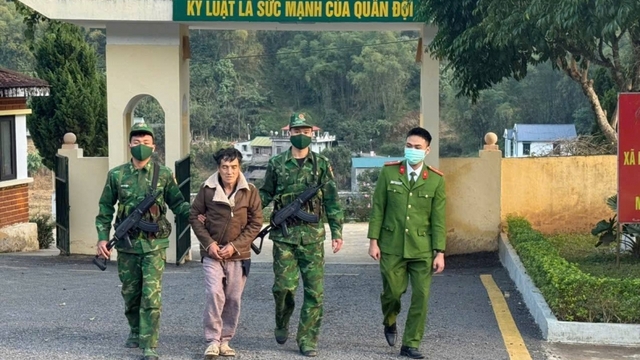 Biên phòng Trung Lý bắt giữ vụ tàng trữ ma túy