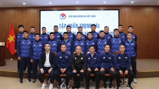 VFF quan tâm đặc biệt đến công tác trọng tài các giải đấu năm 2026