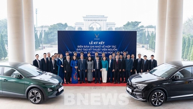 VinFast collaborates with 30 colleges to standardise training for EV engineers