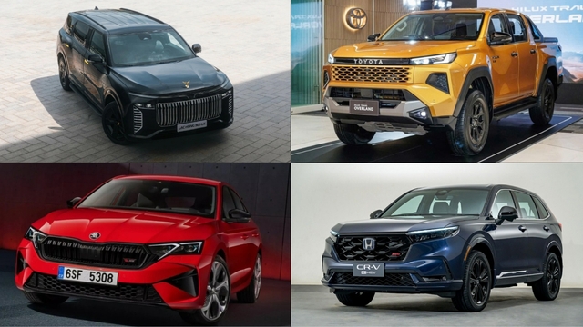 Điểm tên những mẫu xe mới ra mắt thị trường Việt trước Tết Nguyên đán