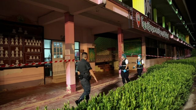 Xả súng tại trường học ở Thái Lan, hiệu trưởng thiệt mạng