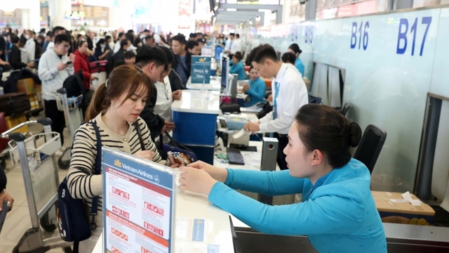 Vietnam Airlines vận chuyển 2,6 triệu lượt khách dịp Tết 2026