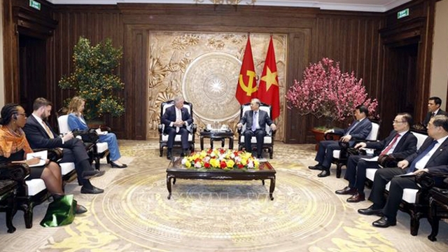 Tổng Bí thư Tô Lâm tiếp Trợ lý Ngoại trưởng Hoa Kỳ Michael DeSombre