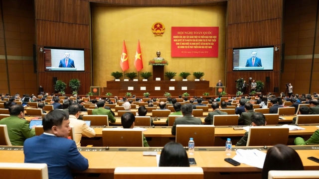 Toàn cảnh Hội nghị quán triệt, triển khai Nghị quyết 79 và 80 của Bộ Chính trị