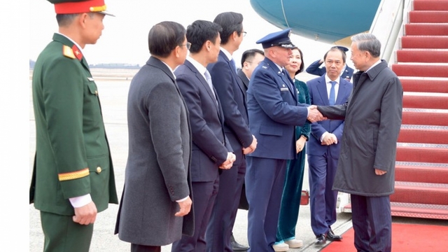 Party leader To Lam arrives in US for Gaza Board of Peace meeting