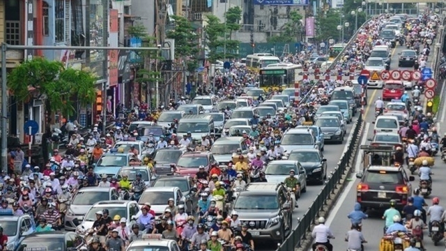 Traffic congestion costs Hanoi US$1.2 billion a year