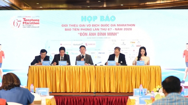 Giải VĐQG Marathon báo Tiền Phong 2026: Kỳ vọng bùng nổ kỷ lục quốc gia
