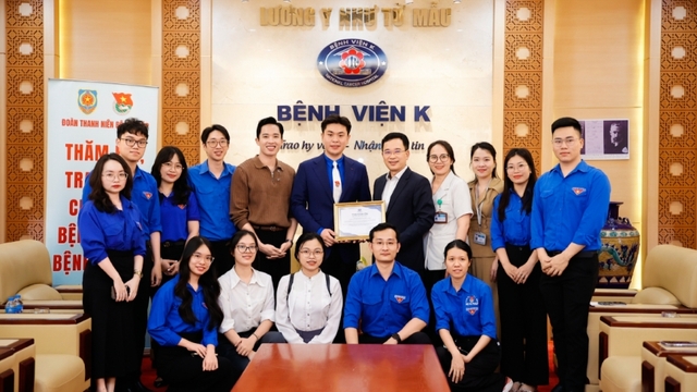 Chung tay cùng tuổi trẻ ngành Tư pháp sẻ chia với bệnh nhân khó khăn