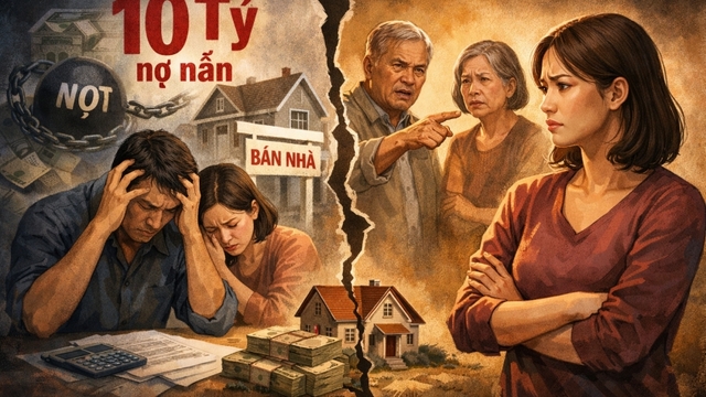Em rể vỡ nợ 10 tỷ, bố mẹ muốn bán nhà trả giúp, tôi phản đối bị nói ích kỷ
