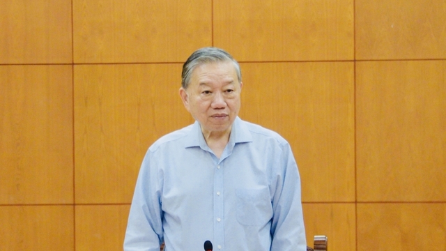 Tổng Bí thư Tô Lâm chủ trì buổi làm việc với Ban Nội chính Trung ương