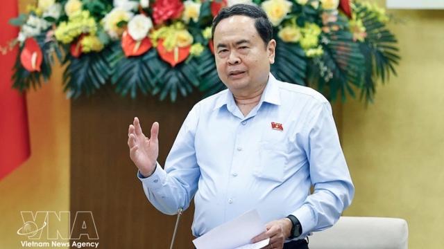 NA Chairman calls for coordination with Vietnam Fatherland Front in law-making