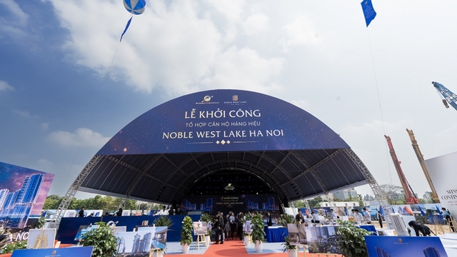 Sunshine Group khởi công 3 dự án và tâm điểm là Noble West Lake Ha Noi