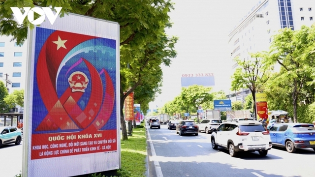 Ho Chi Minh City streets decked out for upcoming election