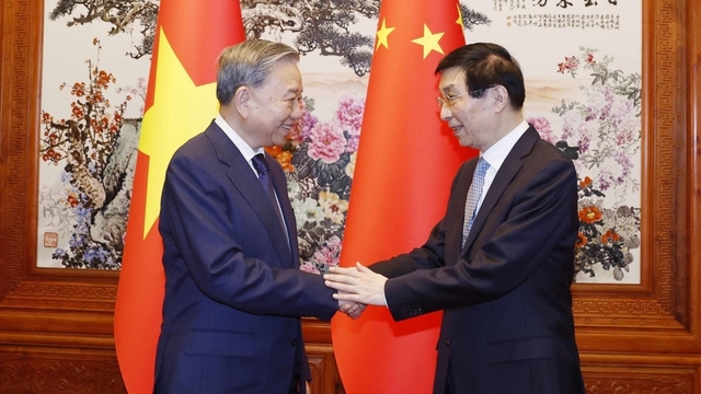 Tổng Bí thư, Chủ tịch nước hội kiến Chủ tịch Chính hiệp toàn quốc Trung Quốc