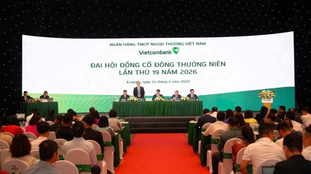 ĐHĐCĐ Vietcombank 2026: Thông qua kế hoạch phát hành hơn 1 tỷ cổ phiếu