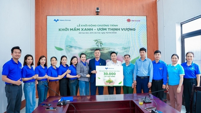 Meey Group khởi động chương trình “Khởi mầm xanh - Ươm thịnh vượng” tại Lào Cai