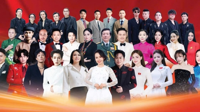 “Âm vang Tổ quốc” quy tụ hơn 1.000 cán bộ, chiến sĩ trong đại cảnh đặc biệt