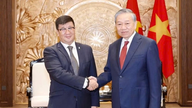 Tổng Bí thư, Chủ tịch nước Tô Lâm tiếp Đại sứ Mông Cổ đến chào từ biệt