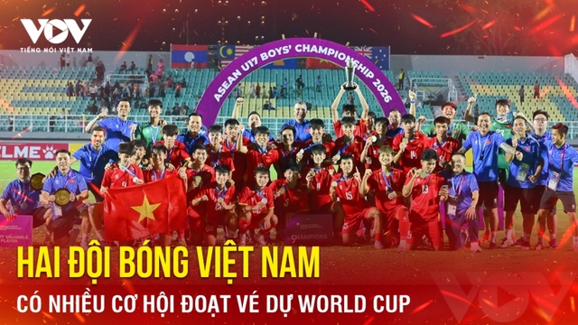 Tin bóng đá 25-4: Hai đội bóng Việt Nam có nhiều cơ hội đoạt vé dự World Cup