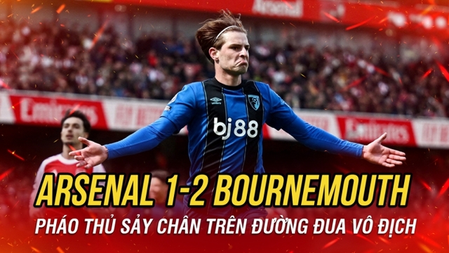 Kết quả Ngoại hạng Anh hôm nay 11/4: Arsenal thua đau Bournemouth