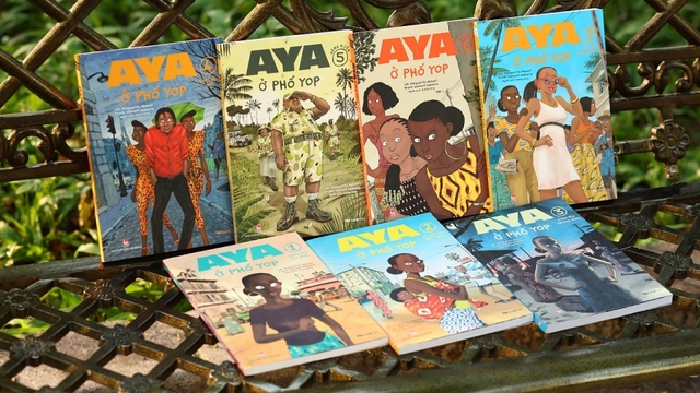 Một châu Phi sôi động trong bộ truyện tranh “Aya ở phố Yop”
