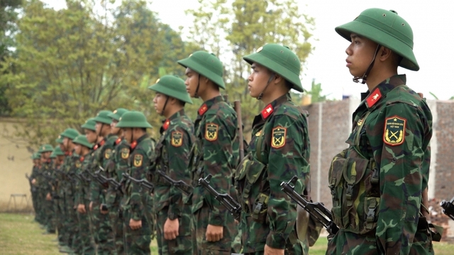 Chiến sĩ mới sau 1 tháng nhập ngũ: “Tôi thấy mạnh mẽ, trưởng thành hơn”