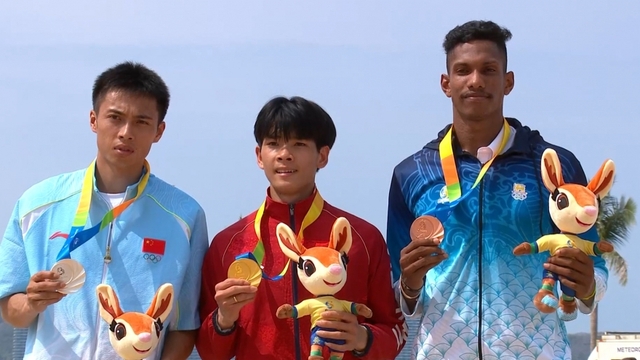 Điền kinh Việt Nam giành HCV thứ hai tại Đại hội thể thao bãi biển châu Á 2026