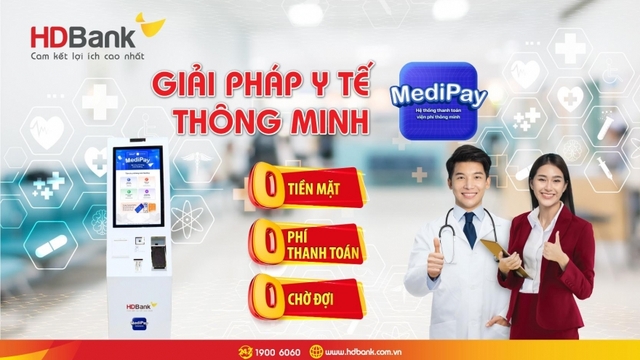 HDBank đột phá hành trình Y tế Số: Trải nghiệm với MediPay và MediFast