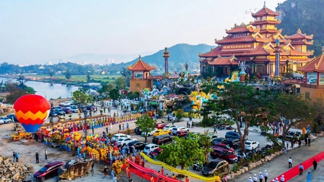 Cấm xe tải lưu thông đường Trần Đại Nghĩa - Lê Văn Hiến phục vụ Lễ hội Quán Thế Âm