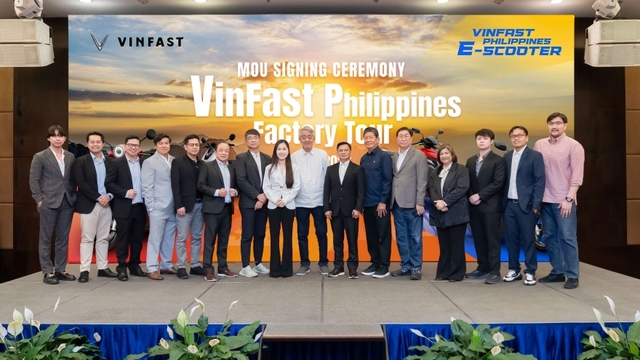 VinFast hợp tác với 14 đại lý xe máy điện Philippines