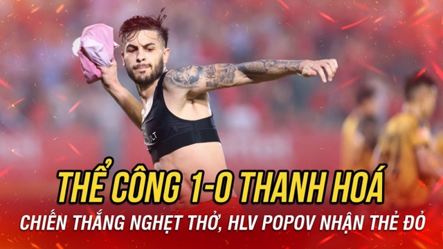 Kết quả vòng 18 V-League 2025/26: Thể Công Viettel thắng kịch tính Thanh Hóa