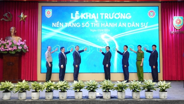 Chính thức vận hành nền tảng số Thi hành án dân sự