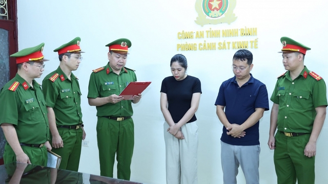 Vi phạm hoạt động bán đấu giá đất tại Ninh Bình, 2 đối tượng bị khởi tố