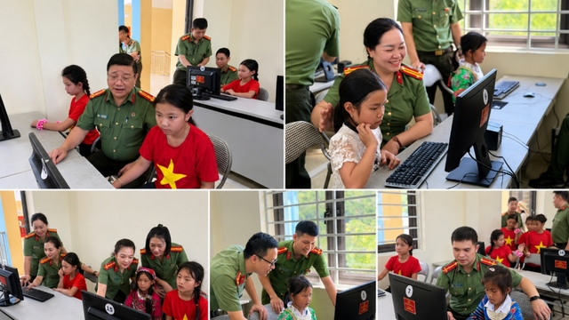 Công an Thanh Hóa lan tỏa “Ba nhất” tại vùng cao biên giới Pù Nhi