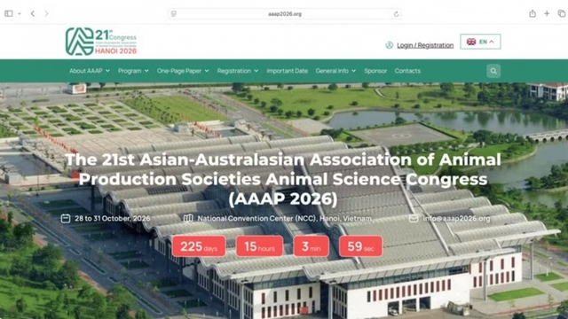 Vietnam to host 21st AAAP animal science congress