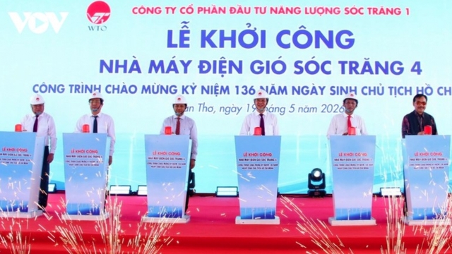 Can Tho breaks ground on US$570 mln wind power project