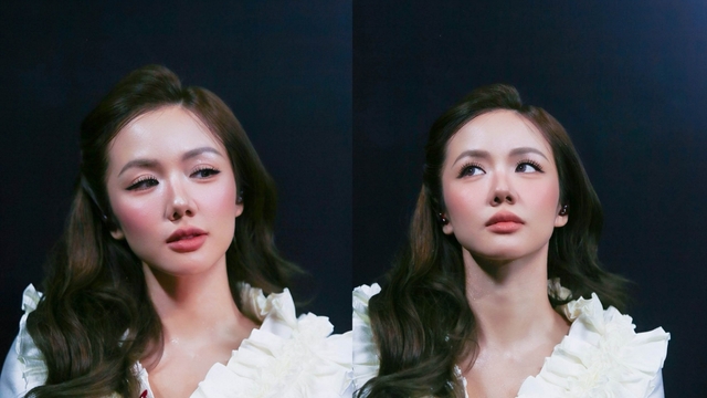 Phương Ly trở lại với phong cách ngọt ngào sau thời gian chuộng da nâu cá tính