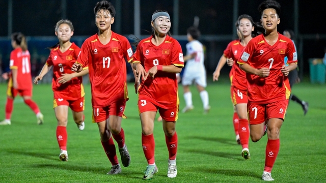 Bảng xếp hạng U17 nữ châu Á 2026 mới nhất: U17 Việt Nam vào tứ kết với ngôi nhì