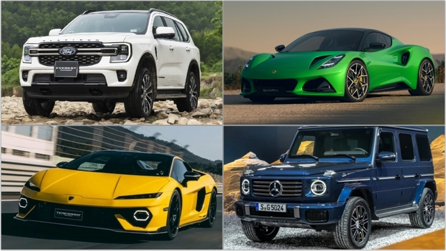 Dàn xe mới dự kiến “đổ bộ” vào thị trường Việt Nam trong tháng 5/2025