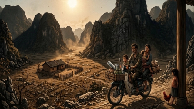 Truyện ngắn "Bóng núi đổ dài"