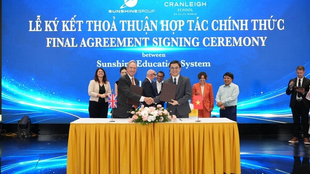 Cranleigh gia nhập thị trường Việt Nam thông qua hợp tác chiến lược với Sunshine