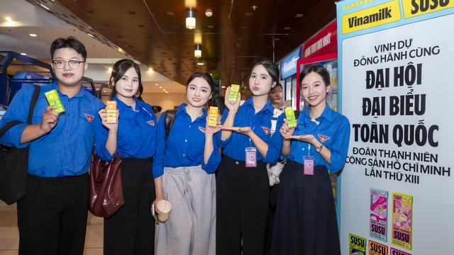 Vinamilk đồng hành cùng Đại hội Đoàn toàn quốc lần thứ XIII