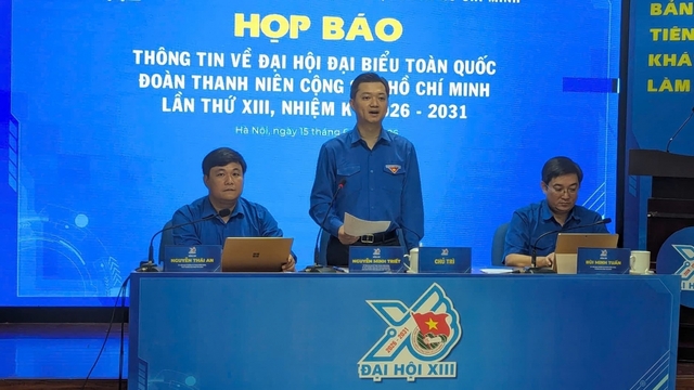 Gần 800 đại biểu sẽ dự Đại hội Đoàn toàn quốc lần thứ XIII