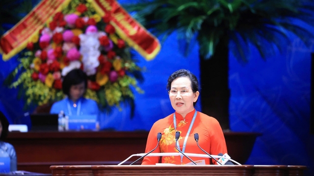 Bà Lê Thị Thủy tái đắc cử Chủ tịch Hội Liên hiệp Phụ nữ Việt Nam khóa XIV