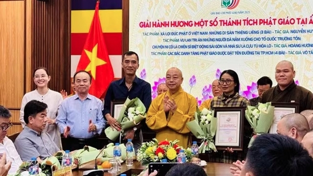 National Press Award on Buddhism honours 35 outstanding journalistic works