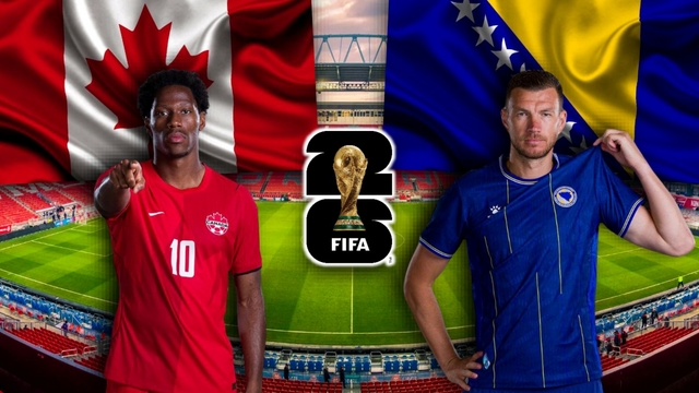 Dự đoán kết quả và đội hình ra sân trận Canada vs Bosnia bảng B World Cup 2026