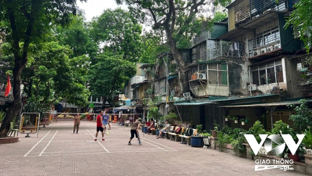 Khu tập thể cũ giữa lòng phố mới