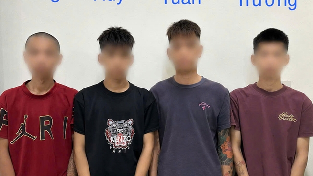 Đeo mặt nạ phục kích giữa đêm cướp xe máy, 4 đối tượng bị bắt giữ ở Bắc Ninh