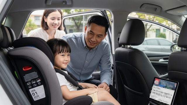 Trước ngày 15/8, chở trẻ trên ô tô không có ghế an toàn có bị phạt?